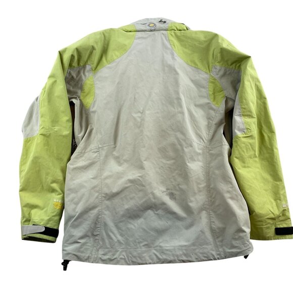 Mountain Hard Wear Women's Conduit Jacket Size 10 Lime Green Full Zip Outdoors - Picture 2 of 9